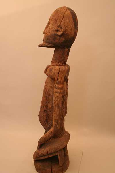 Dogon.(statue), d`afrique : Mali, statuette Dogon.(statue), masque ancien africain Dogon.(statue), art du Mali - Art Africain, collection privées Belgique. Statue africaine de la tribu des Dogon.(statue), provenant du Mali, 1103/4187.Statue d